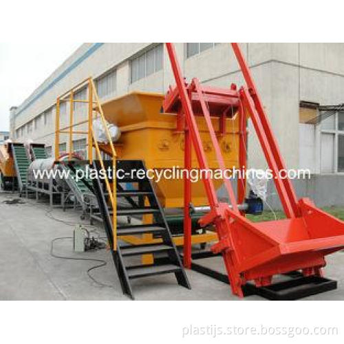 Plastic Recycling Machine , PET Bottle Crushing Washing Dry